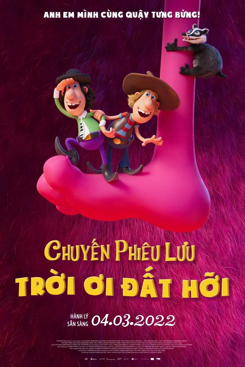 Two Buddies And A Badger: The Great Big Beast watch-chuyen-phieu-luu-troi-oi-dat-hoi