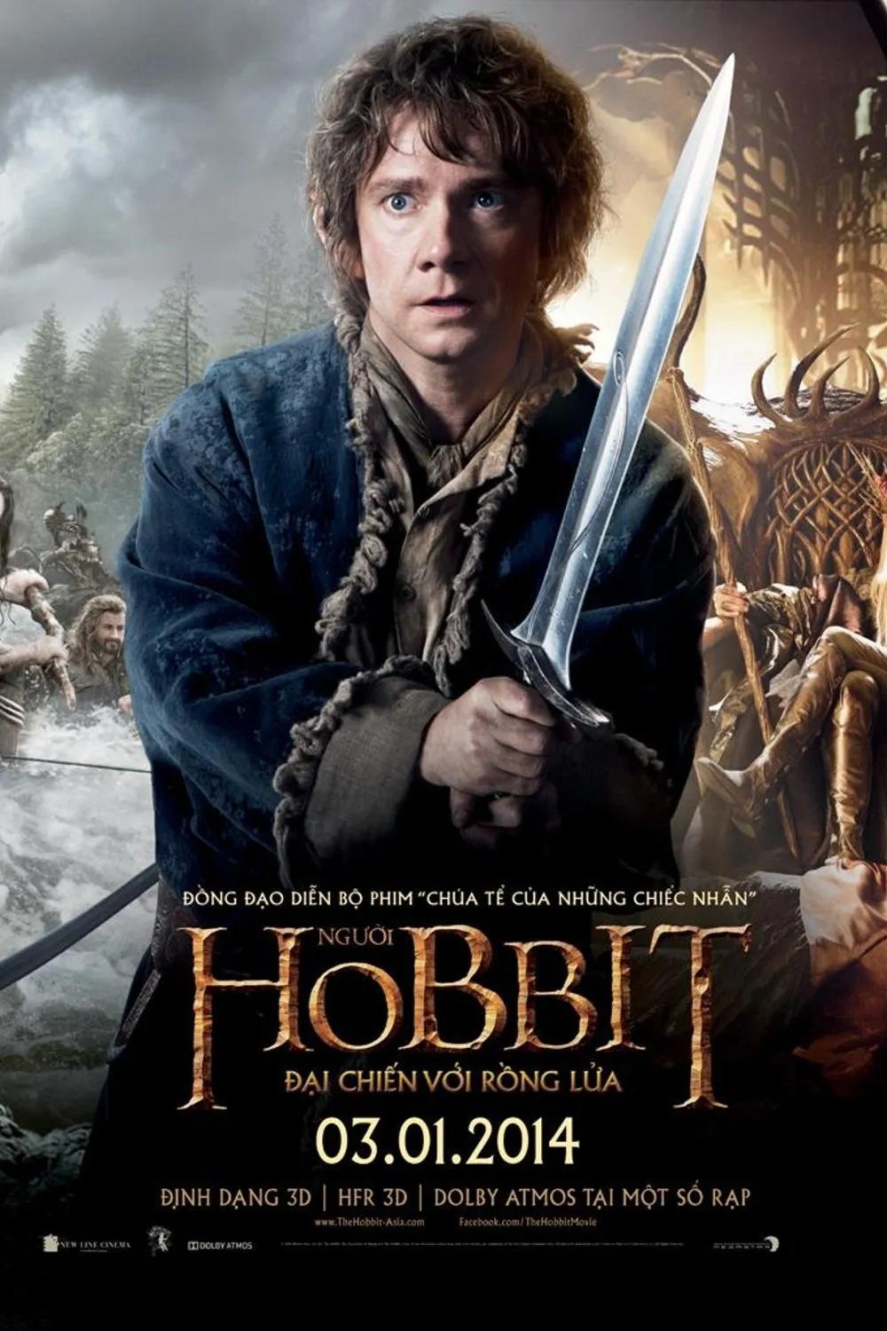 The Hobbit: The Desolation of Smaug watch-nguoi-hobbit-dai-chien-voi-rong-lua